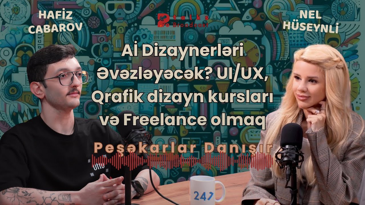 Aİ Dizaynerləri Əvəzləyəcək? UI/UX, Qrafik dizayn kursları və Freelance olmaq